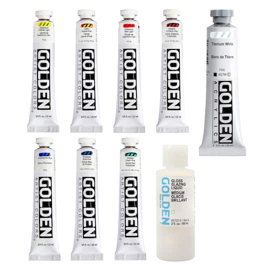Golden® Heavy Body Acrylic Traditional Paint Set